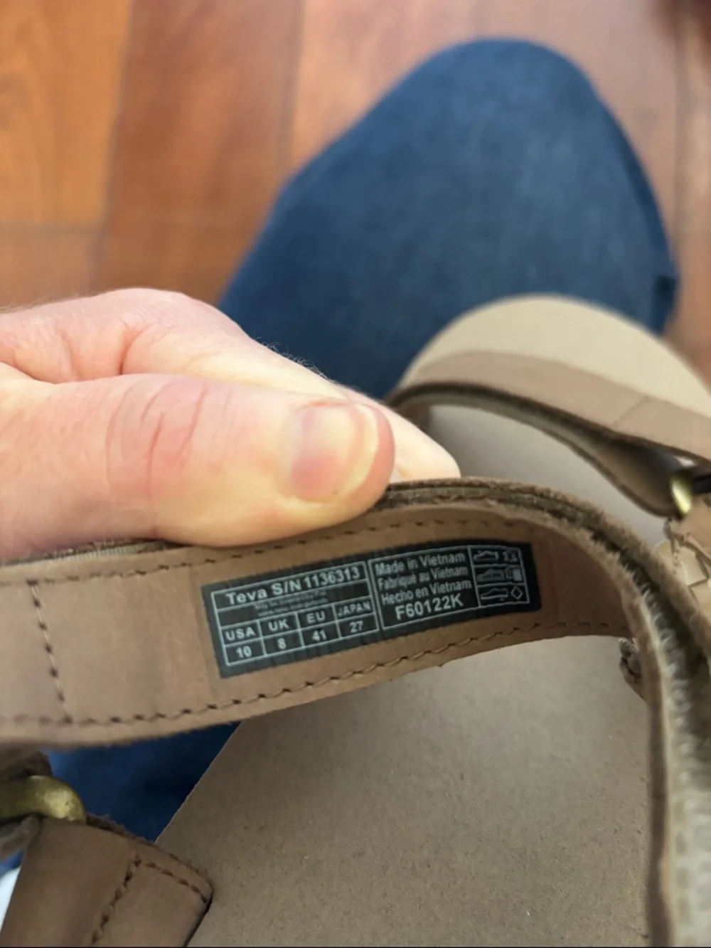 Women’s Teva Brown Flatform Universal Interweave Platform Sandal 10 - Picture 6 of 6